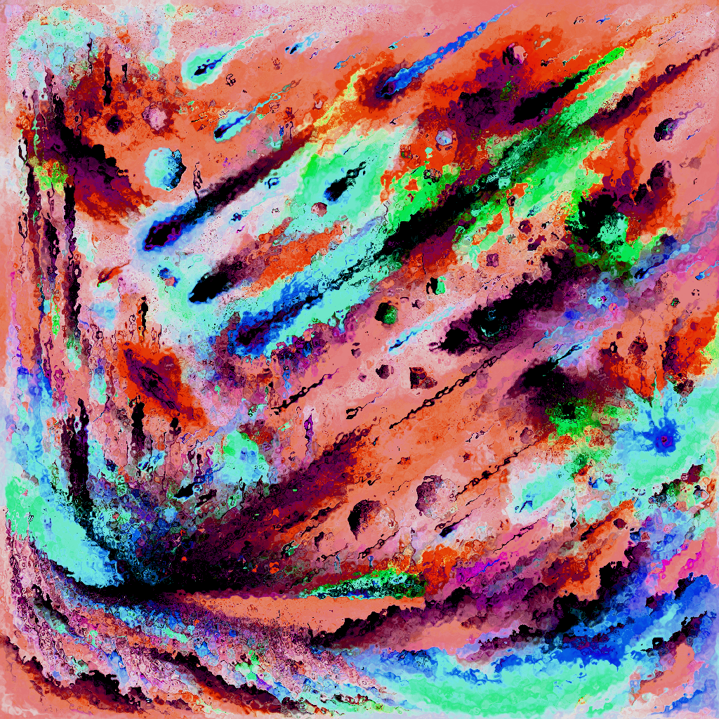 galactic madness inverted light red hue